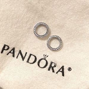 PANDORA Sparkling Stud Earrings
